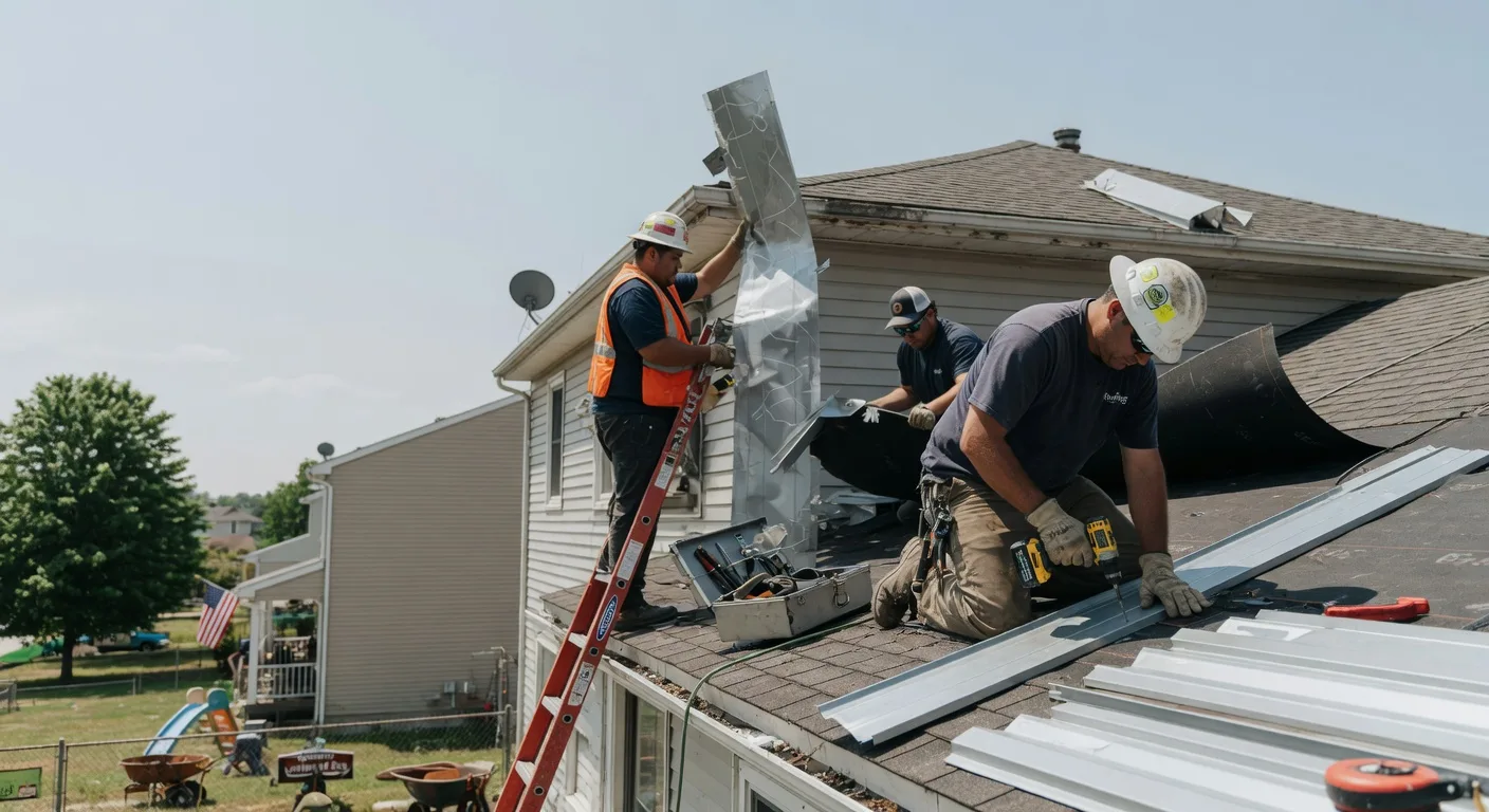 Storm Damage Metal Roof Repair in Cashiers, NC